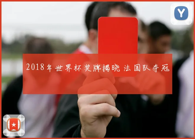 2018年世界杯奖牌揭晓 法国队夺冠